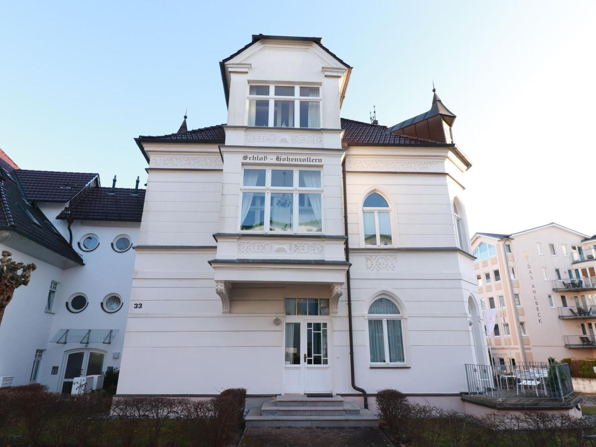 Ahlbeck, Schloss Hohenzollern Fewo Schlosszimmerchen Heringsdorf (Usedom) Exterior foto